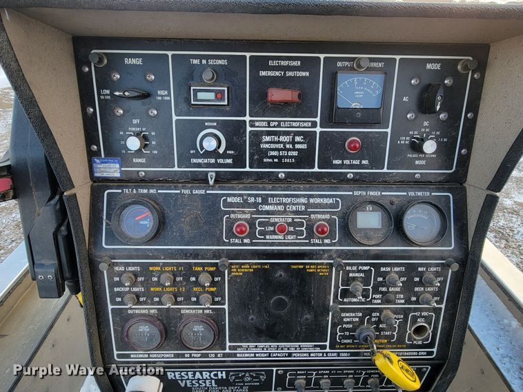 image for item LV9285 1995 Smith-Root  electrofisher research vessel