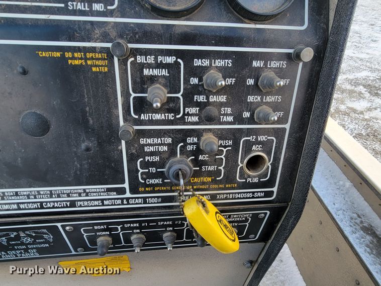 image for item LV9285 1995 Smith-Root  electrofisher research vessel