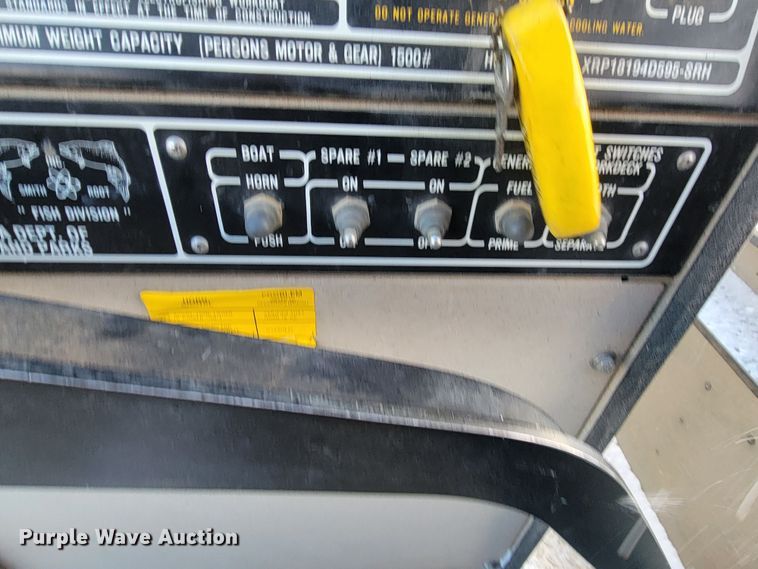 image for item LV9285 1995 Smith-Root  electrofisher research vessel