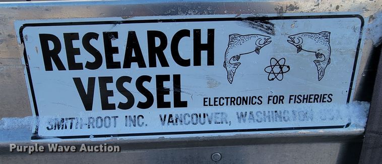 image for item LV9285 1995 Smith-Root  electrofisher research vessel