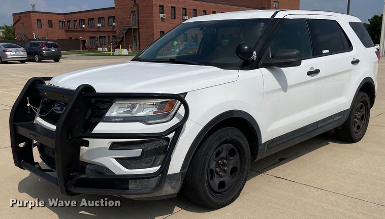 image for item LY9736 2018  Ford Explorer Police Interceptor  SUV