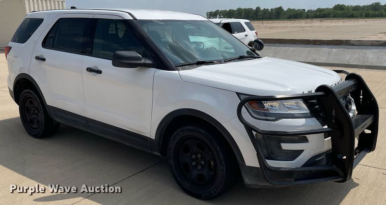 image for item LY9736 2018  Ford Explorer Police Interceptor  SUV
