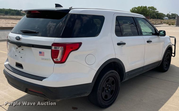 image for item LY9736 2018  Ford Explorer Police Interceptor  SUV