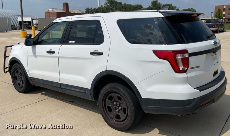 image for item LY9736 2018  Ford Explorer Police Interceptor  SUV