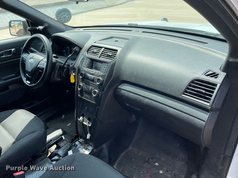 image for item LY9736 2018  Ford Explorer Police Interceptor  SUV