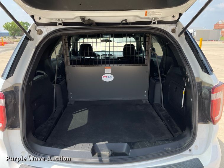 image for item LY9736 2018  Ford Explorer Police Interceptor  SUV