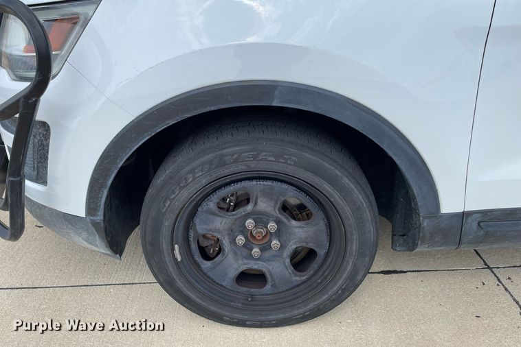 image for item LY9736 2018  Ford Explorer Police Interceptor  SUV