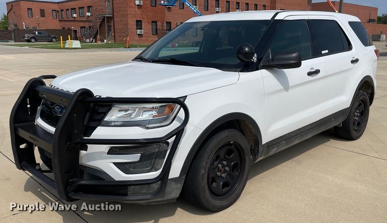 image for item LY9737 2018  Ford Explorer Police Interceptor  SUV
