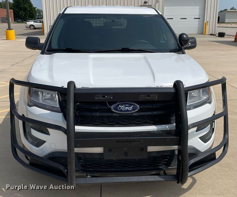 image for item LY9737 2018  Ford Explorer Police Interceptor  SUV