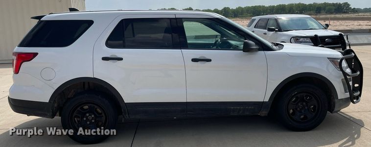 image for item LY9737 2018  Ford Explorer Police Interceptor  SUV