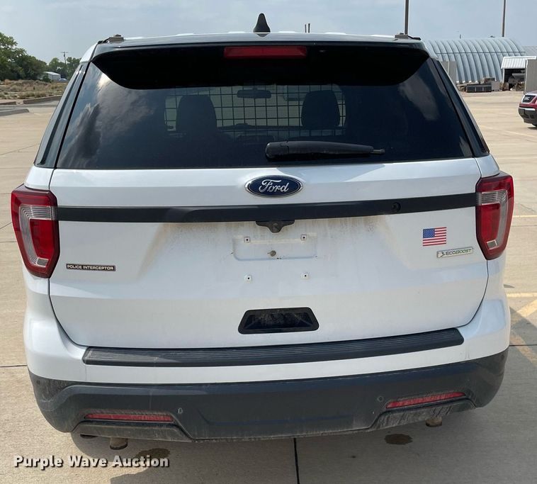 image for item LY9737 2018  Ford Explorer Police Interceptor  SUV