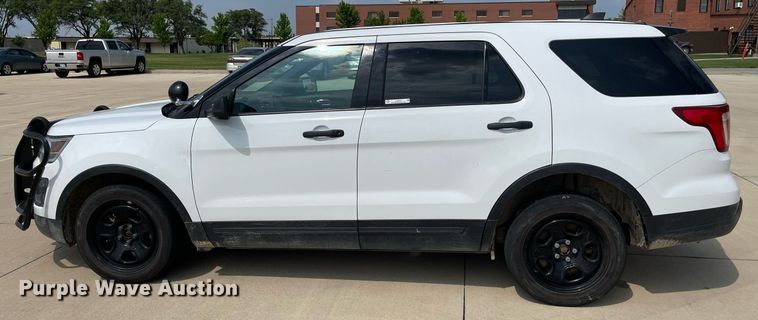 image for item LY9737 2018  Ford Explorer Police Interceptor  SUV