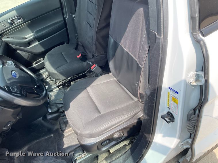 image for item LY9737 2018  Ford Explorer Police Interceptor  SUV