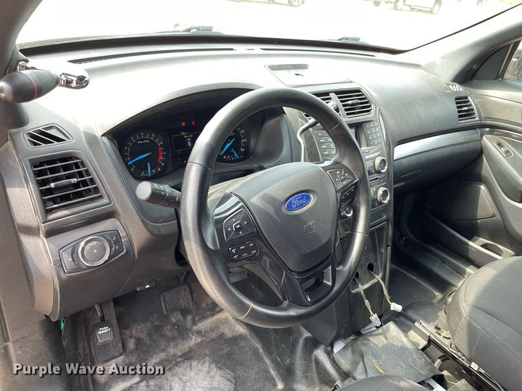 image for item LY9737 2018  Ford Explorer Police Interceptor  SUV