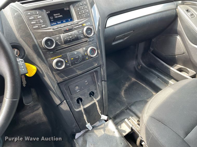 image for item LY9737 2018  Ford Explorer Police Interceptor  SUV