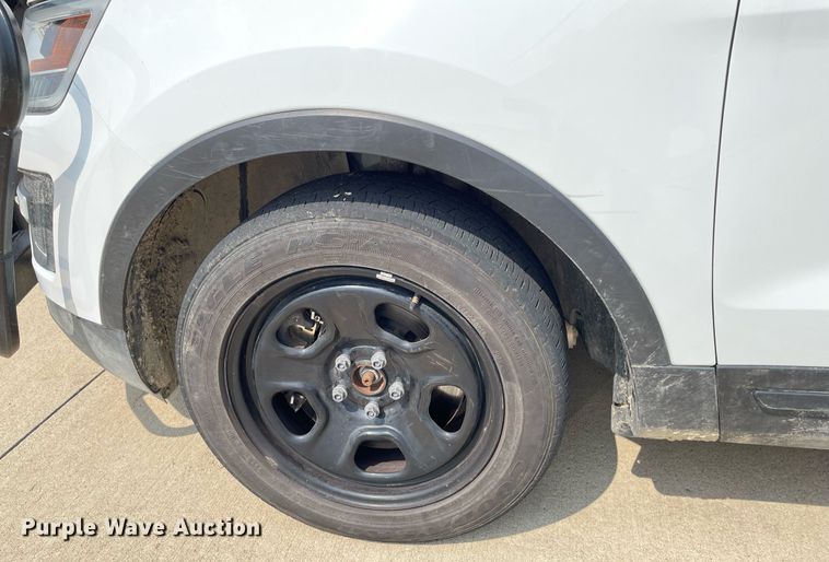 image for item LY9737 2018  Ford Explorer Police Interceptor  SUV