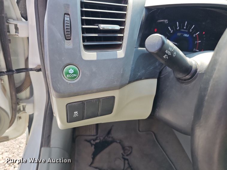 image for item MD9859 2012 Honda Civic