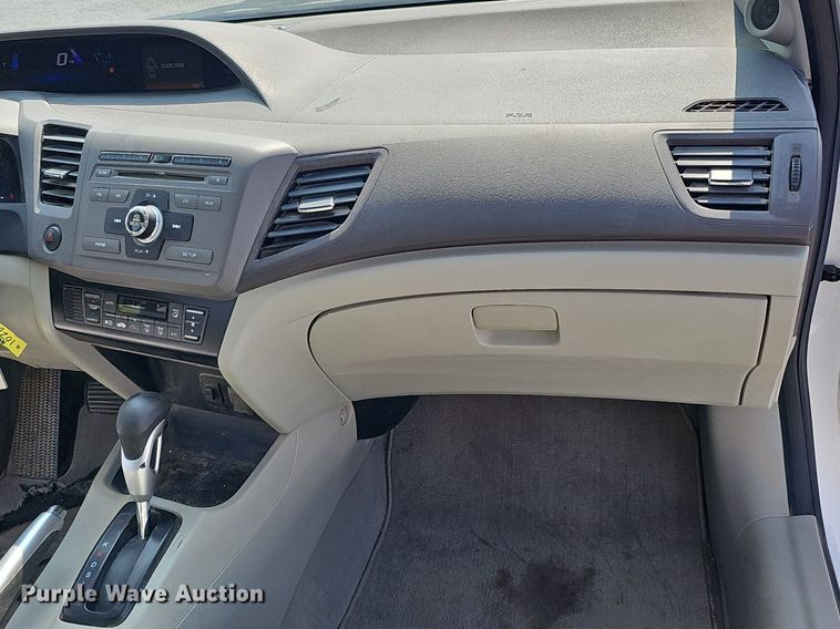 image for item MD9859 2012 Honda Civic