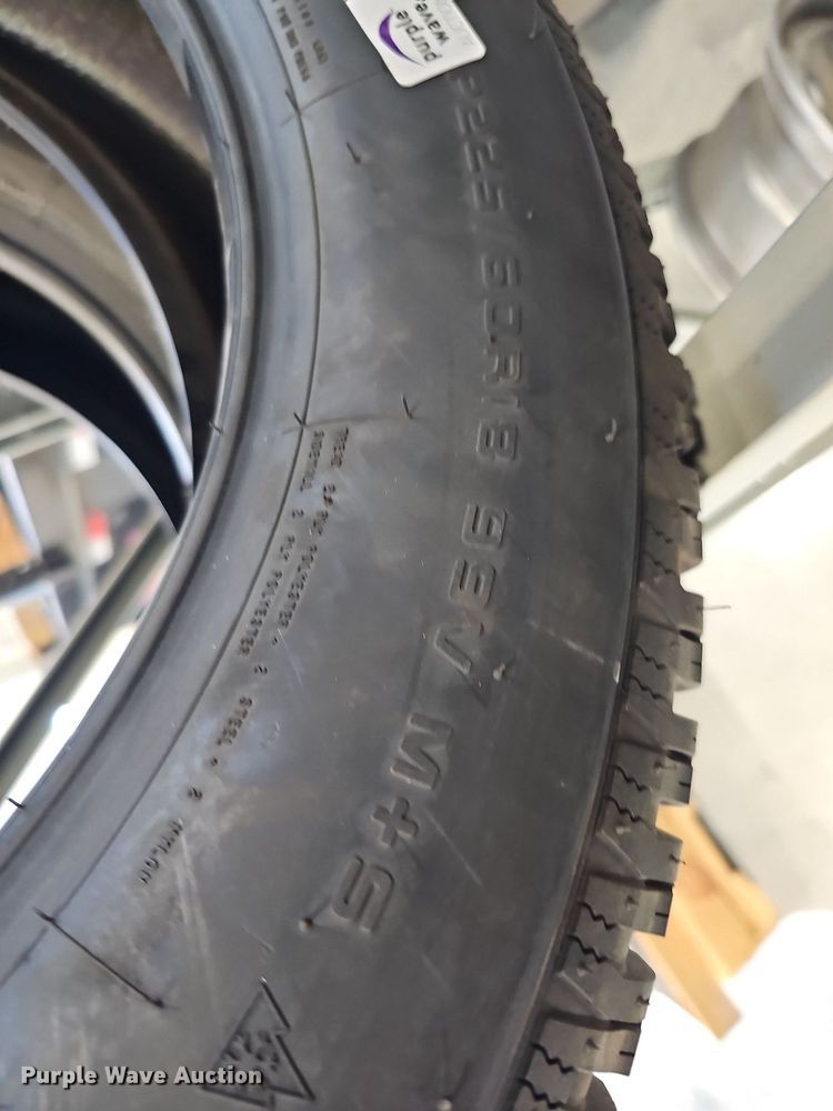 image for item MD9867 (2) Firestone Firehawk PVS P225/60R18 tires