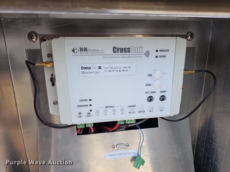 image for item MD9868 2020 K & K Systems MB14281 W15570  message board trailer