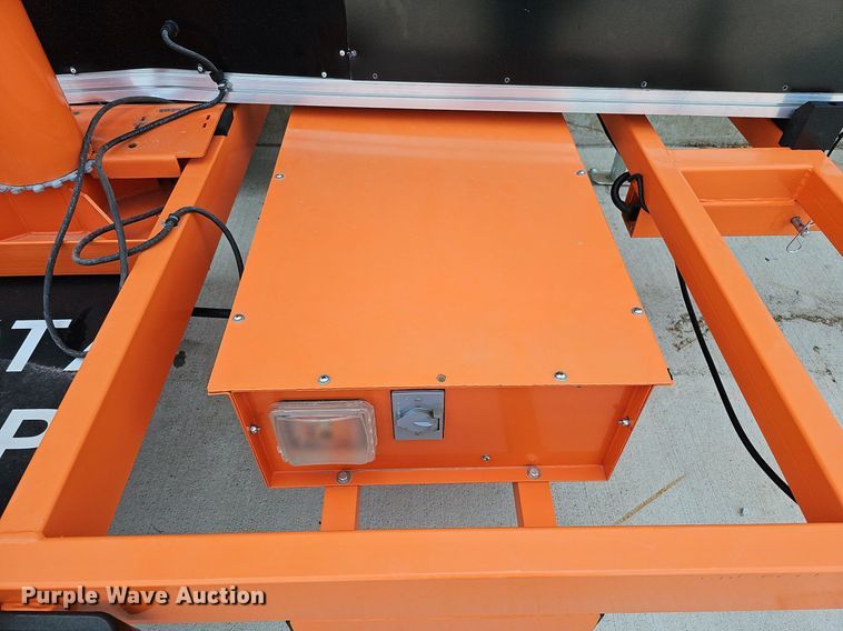 image for item MD9868 2020 K & K Systems MB14281 W15570  message board trailer