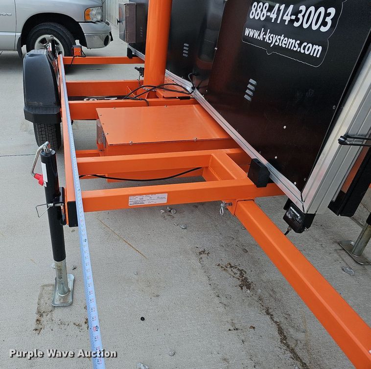 image for item MD9868 2020 K & K Systems MB14281 W15570  message board trailer
