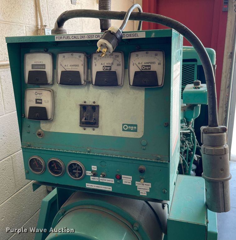 image for item ME9866 Onan 15.0RDJC-3R  generator