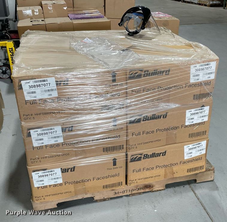 image for item ME9870 Bullard  face shields