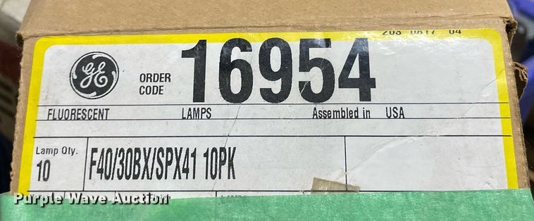 image for item ME9873 (2) pallets of lighting bulbs