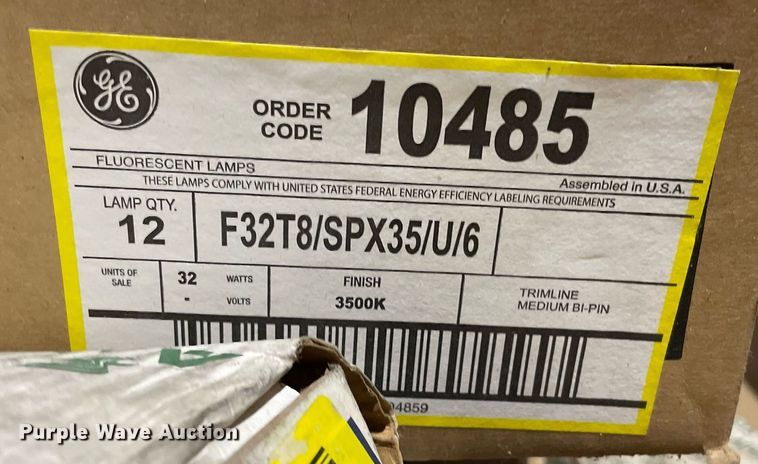 image for item ME9873 (2) pallets of lighting bulbs