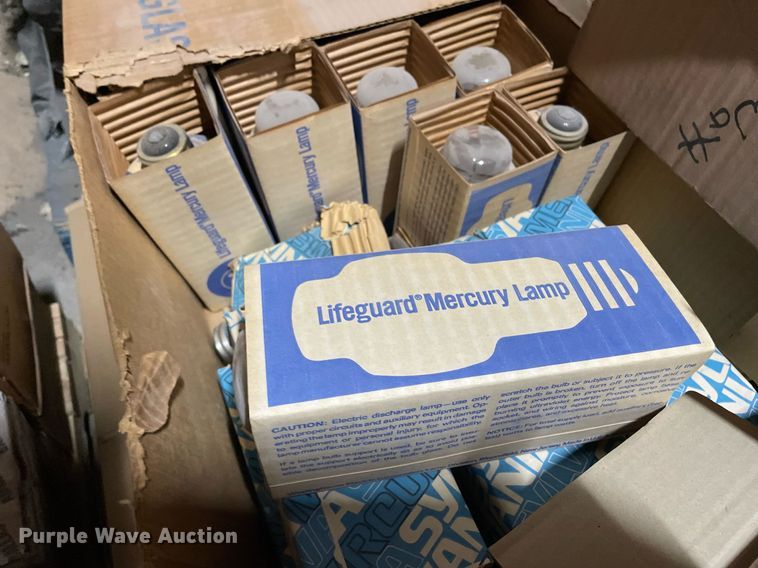 image for item ME9873 (2) pallets of lighting bulbs