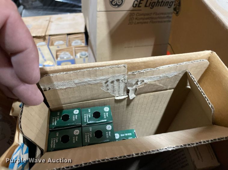 image for item ME9873 (2) pallets of lighting bulbs