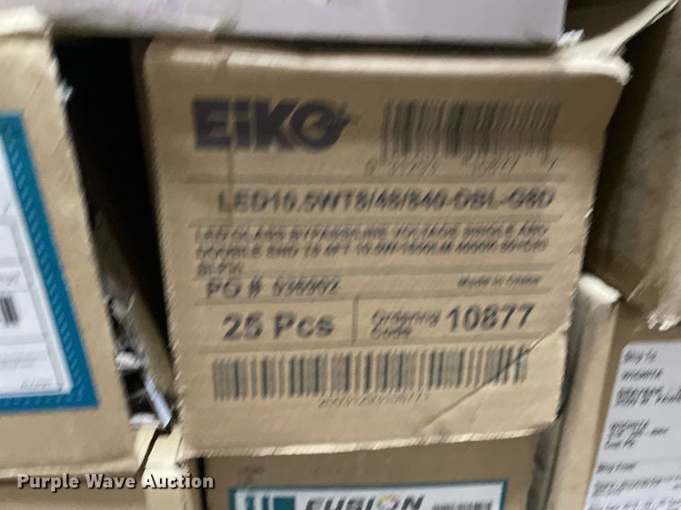 image for item ME9873 (2) pallets of lighting bulbs