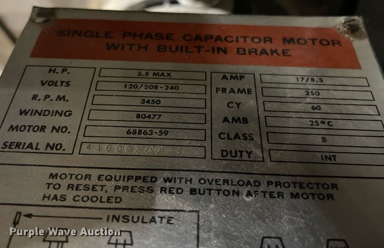 image for item ME9874 (2) wood saws