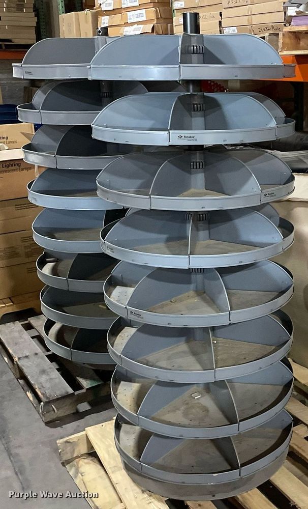 image for item ME9876 FG Rotabin  (2) spinning storage bins