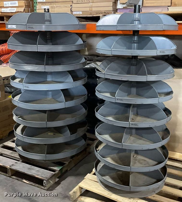 image for item ME9876 FG Rotabin  (2) spinning storage bins