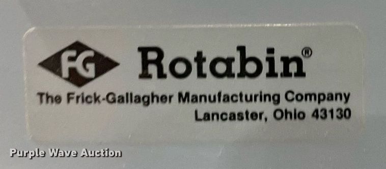 image for item ME9876 FG Rotabin  (2) spinning storage bins