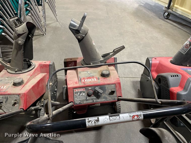 image for item ME9878 (5) Toro snow blowers