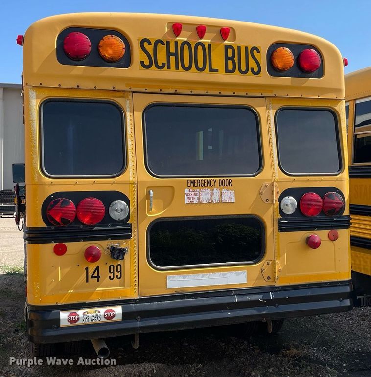 image for item ME9879 1999 Chevrolet Express 3500  school bus