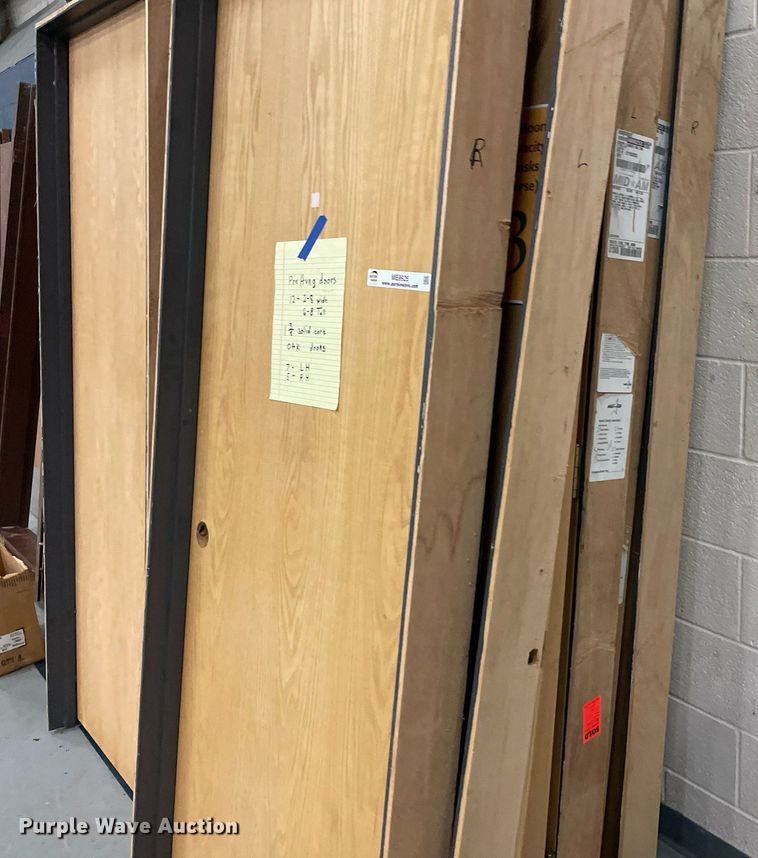 image for item ME9926 (12) oak doors