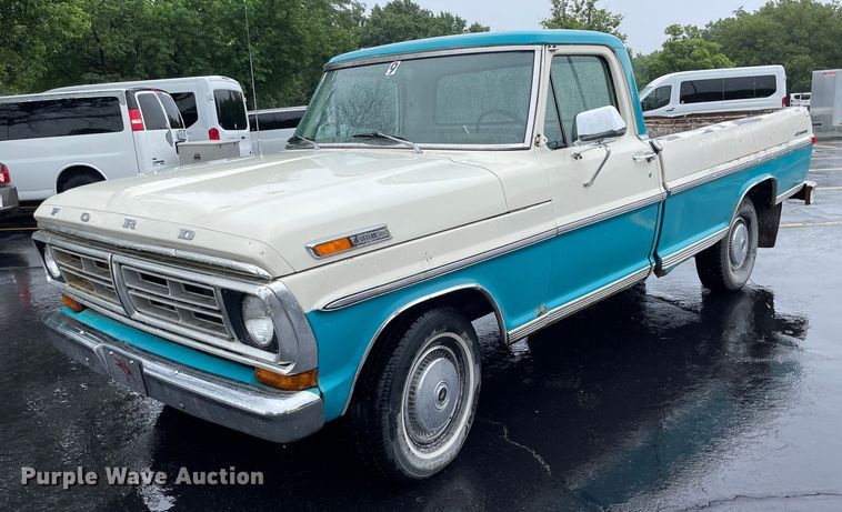 image for item ME9929 1972 Ford F100  pickup truck