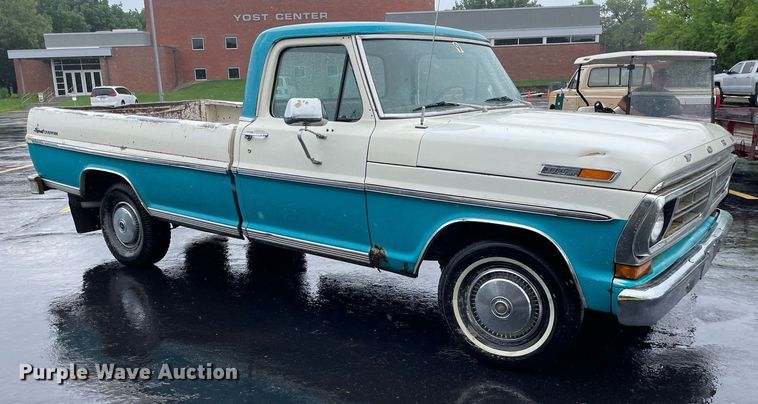 image for item ME9929 1972 Ford F100  pickup truck