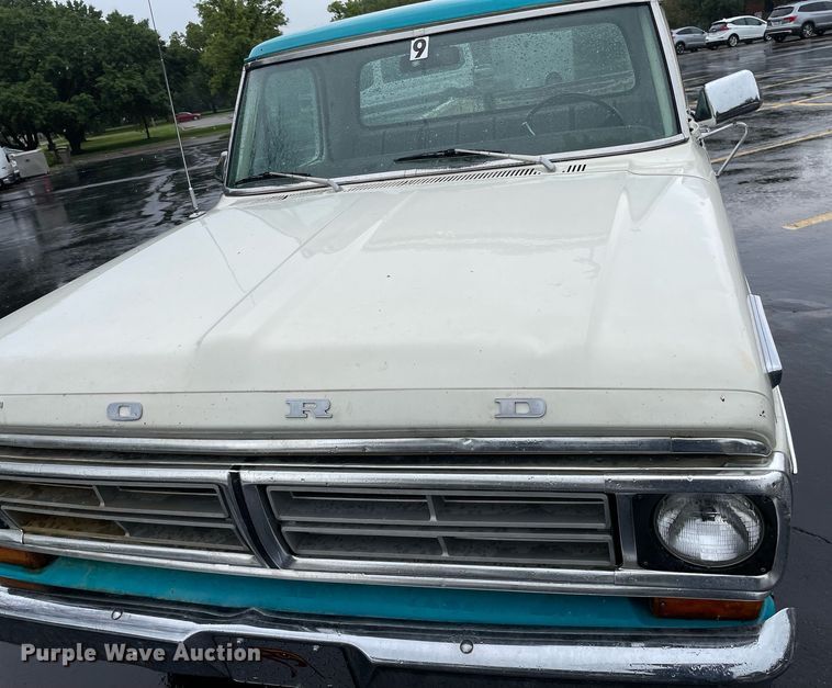 image for item ME9929 1972 Ford F100  pickup truck