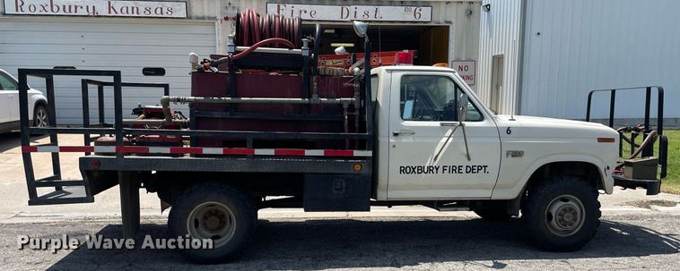 image for item ME9935 1986 Ford F350  brush fire truck