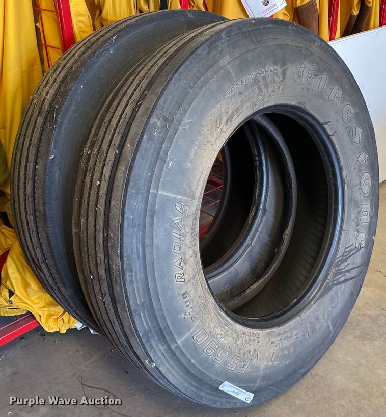 image for item ME9938 (2) 11R22.5 tires