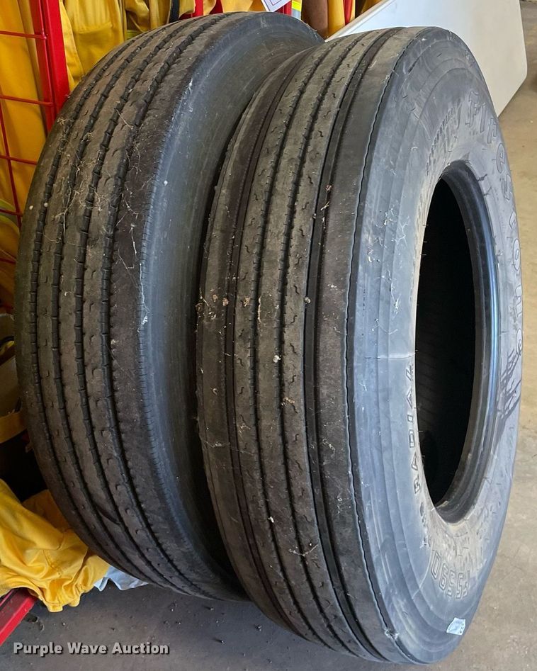 image for item ME9938 (2) 11R22.5 tires