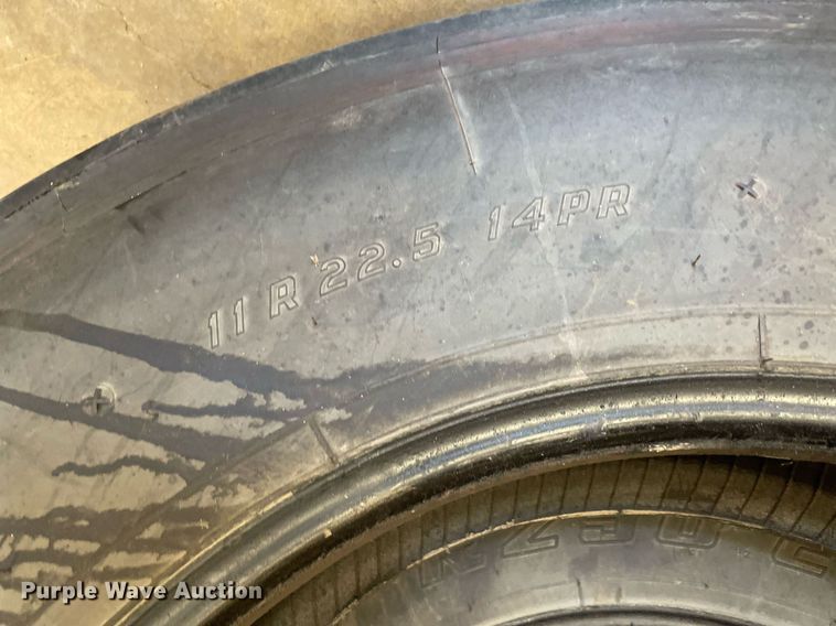 image for item ME9938 (2) 11R22.5 tires
