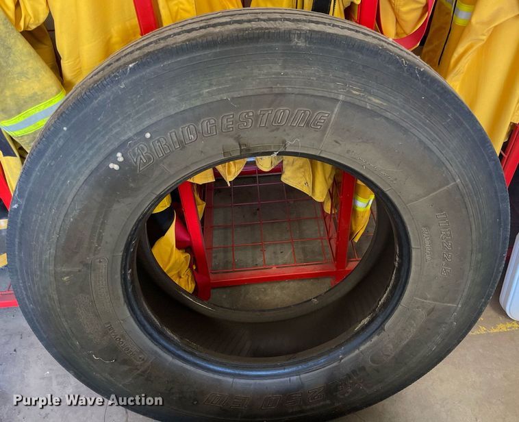 image for item ME9938 (2) 11R22.5 tires