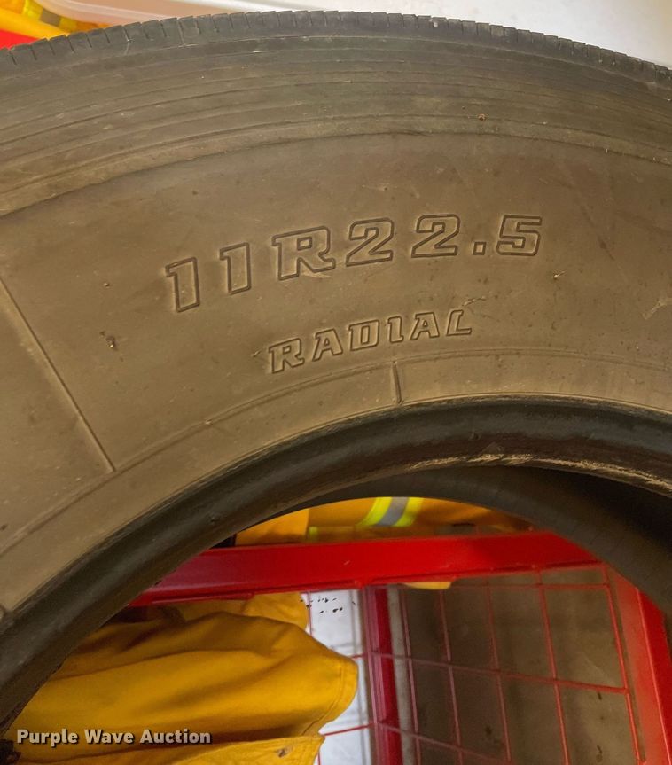 image for item ME9938 (2) 11R22.5 tires