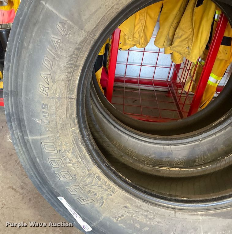 image for item ME9938 (2) 11R22.5 tires